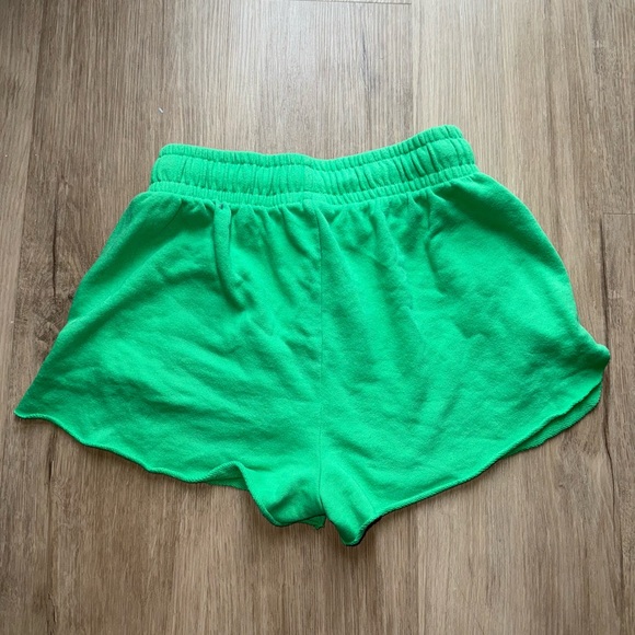 Wild Fable Green Athletic Shorts Elastic Waistband Performance - Picture 2 of 5